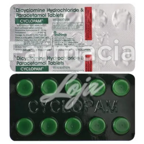 compra diciclomina + paracetamol online en España